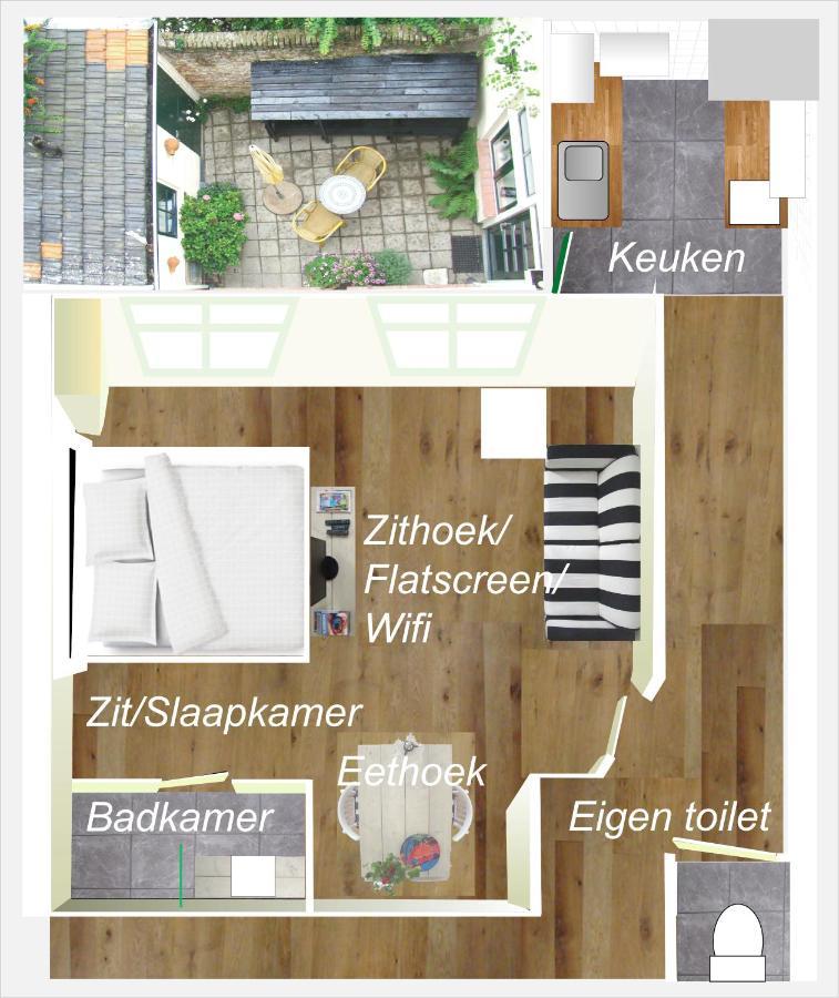 B&B Vierwinden Vlissingen Exterior photo